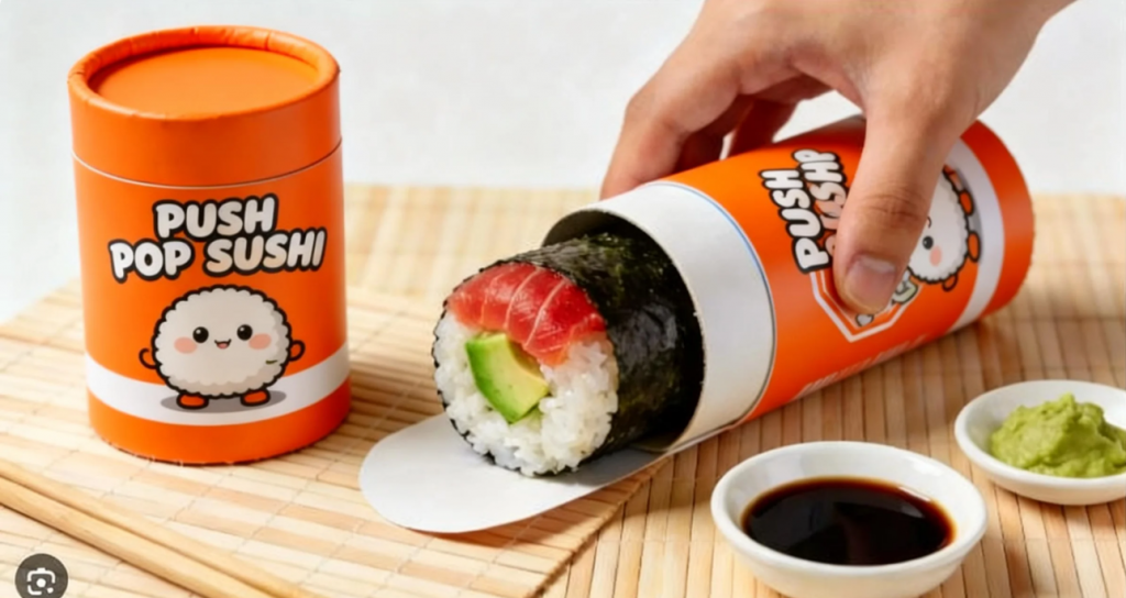 The Sushi Push Pop Phenomenon: A Culinary and Commercial Analysis