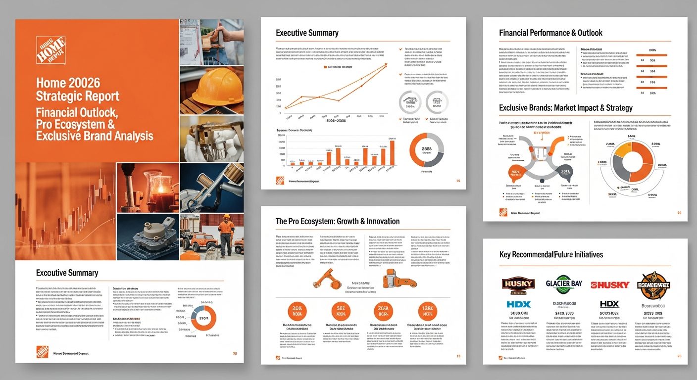Home Depot 2025-2026 Strategic Report: Financial Outlook, Pro Ecosystem & Exclusive Brand Analysis