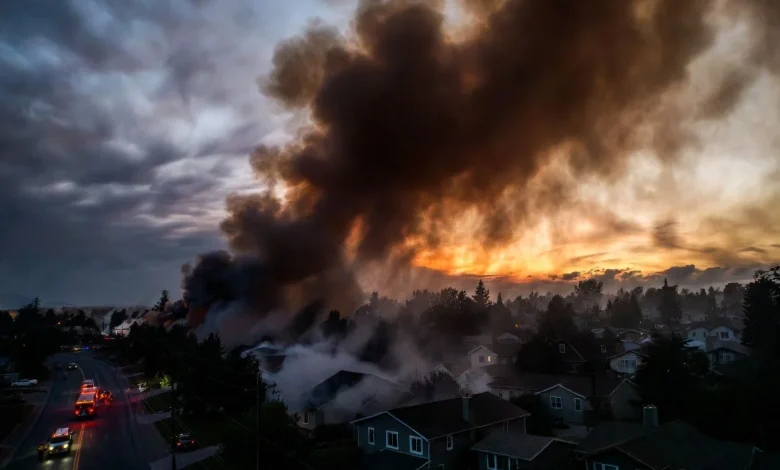 Upriver Fire