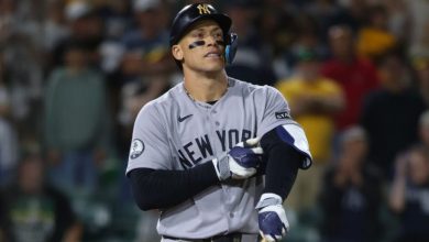Aaron Judge Sidelined With Stress Fracture in Right Rib