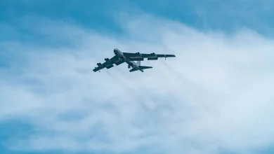 B-52 bomber crash