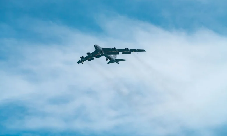 B-52 bomber crash